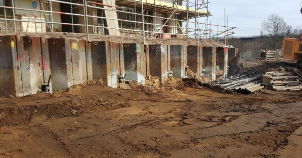 Advantages of Ground Anchors. Site Shot
