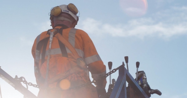 Aarsleff Engineer on Site