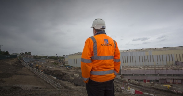 Aarsleff engineer wide shot