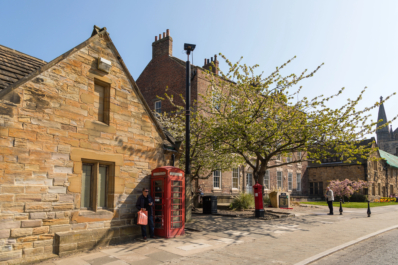 A Shot Of A Street In Durham