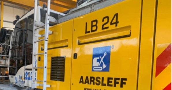 Rotary Drilling Machine. Aarsleff Equipment