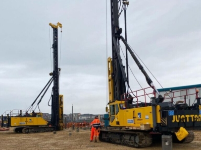 Mill House Leisure Centre piling project