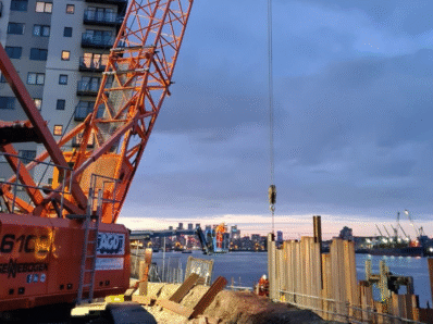 temporary sheet piling