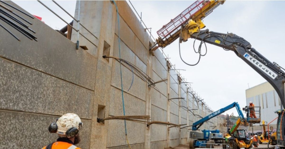 Retaining Walls History - Crib Walls - Aarsleff Ground Engineering