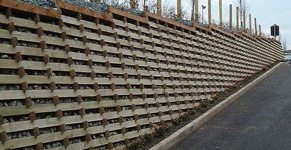 Retaining Walls History Crib Walls Aarsleff