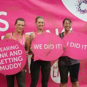 Aarsleff Cancer Research Pretty Mudder Race for Life