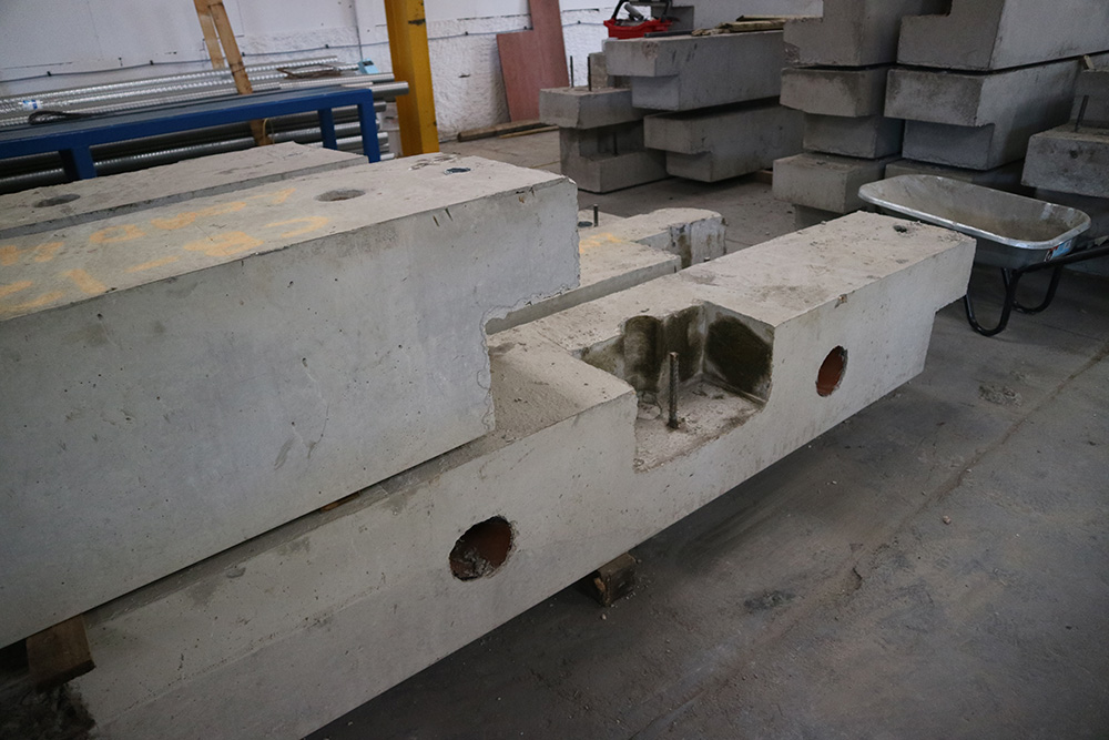 Ground Beam at the factory