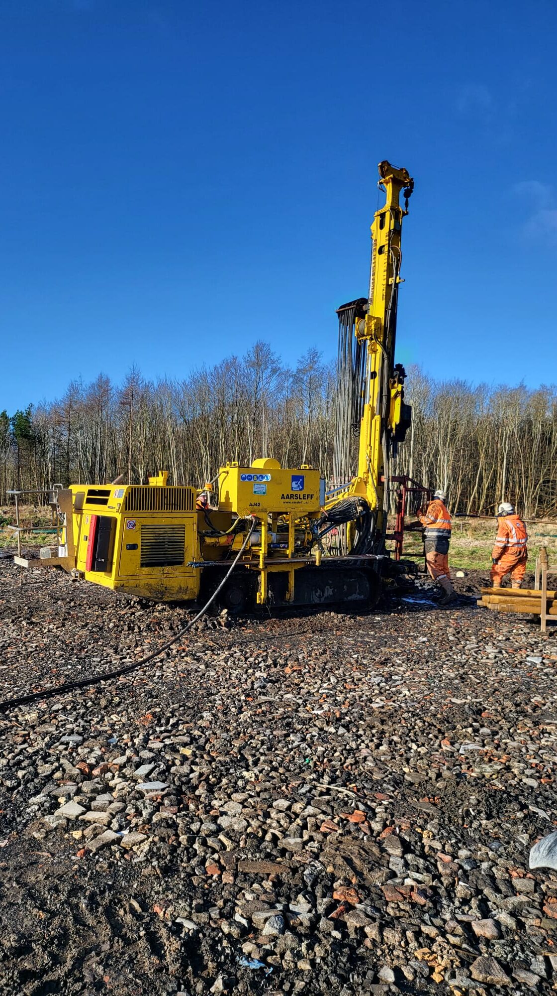 Drilling and grouting