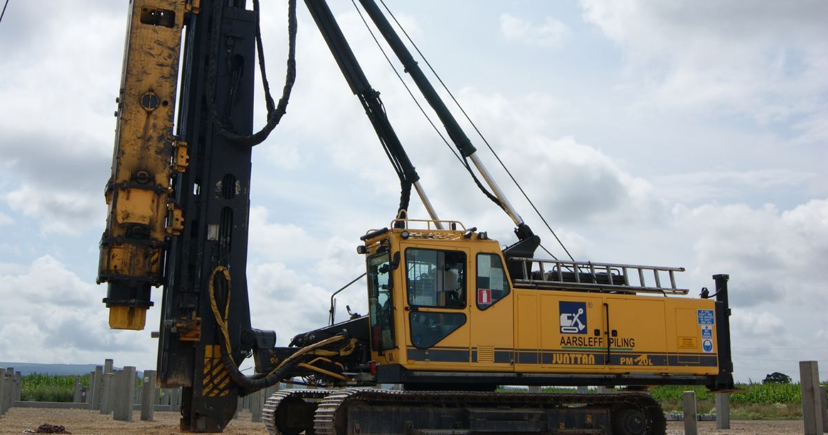 H Section Piling Rig