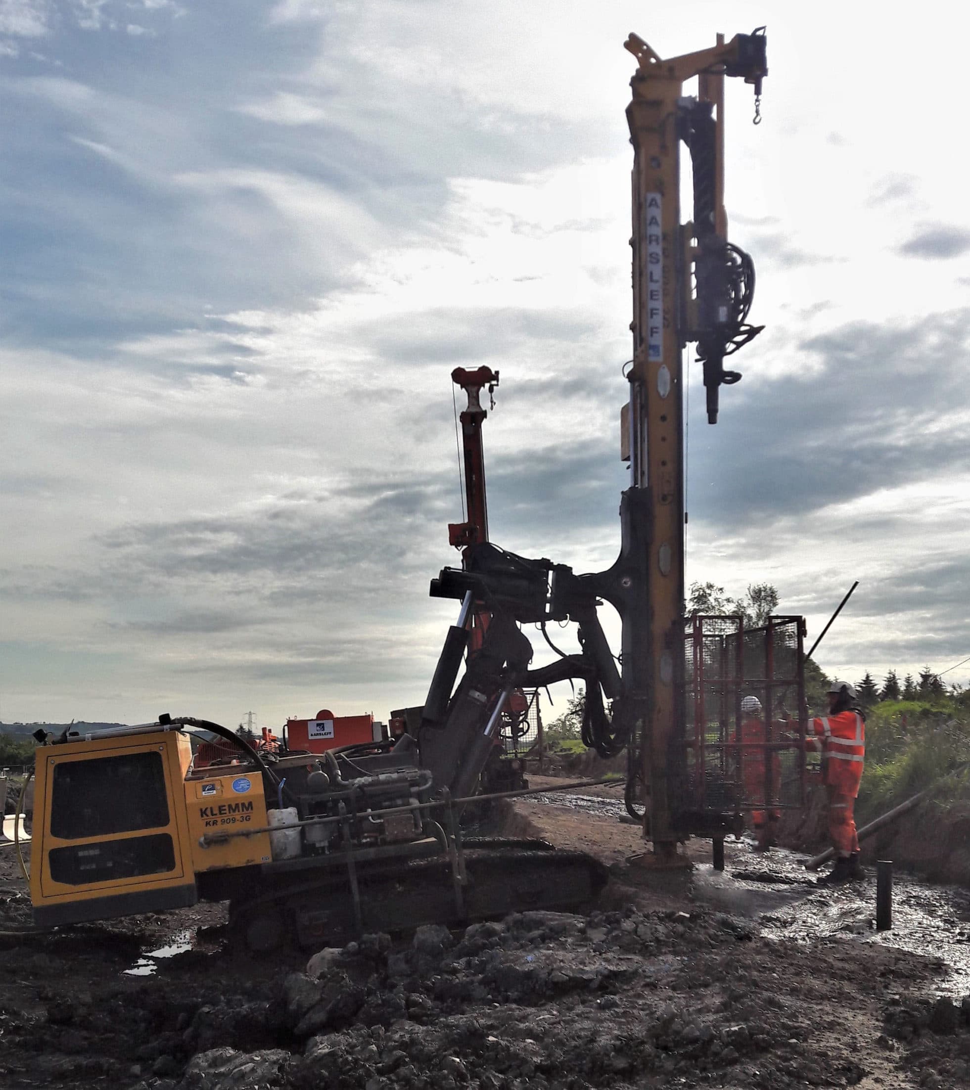 Drilling & Grouting for A737 in Scotland