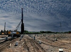 Piling for Warehouses in the south West