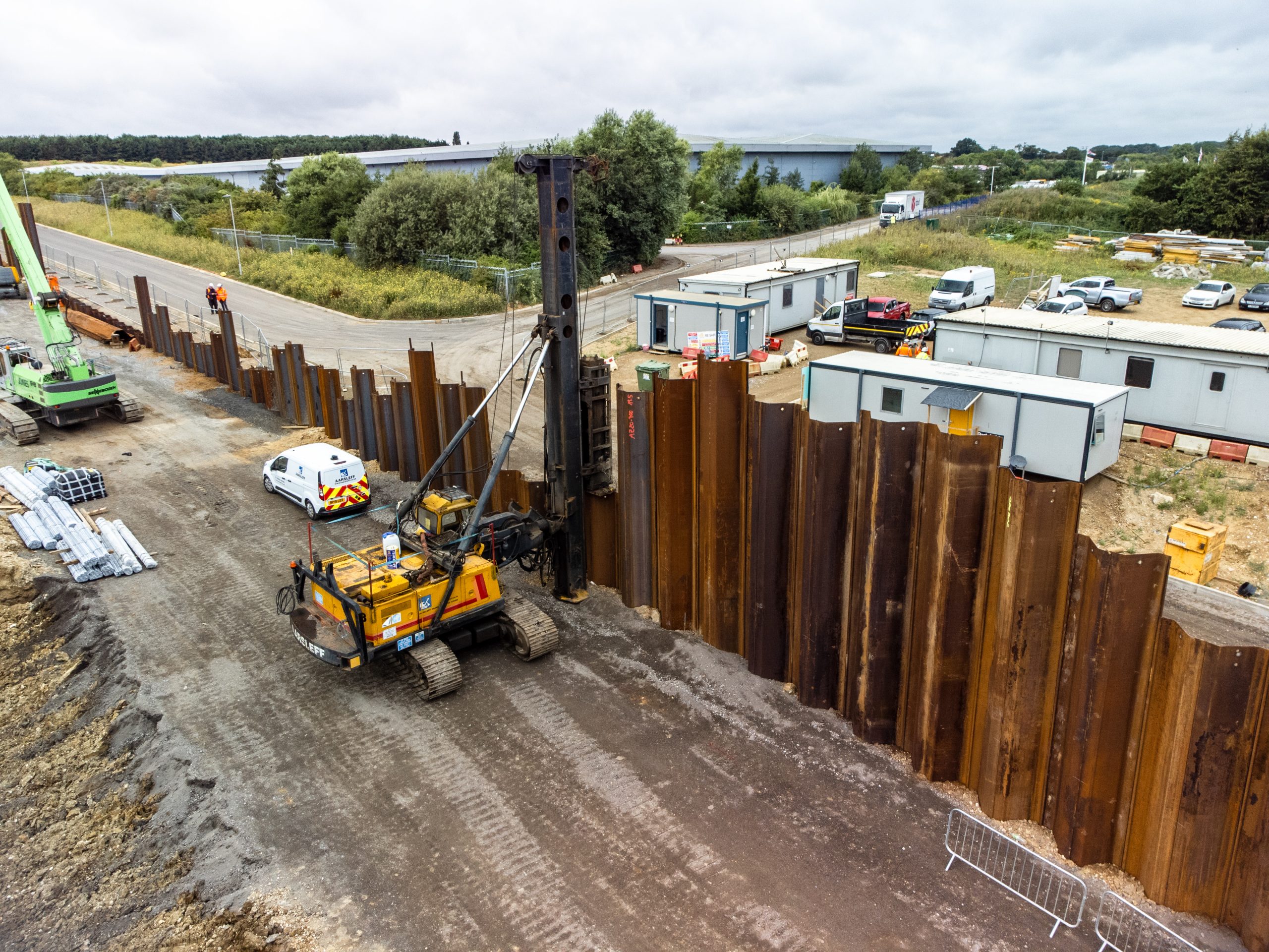 Sheet Piling Contractors Specialists Aarsleff