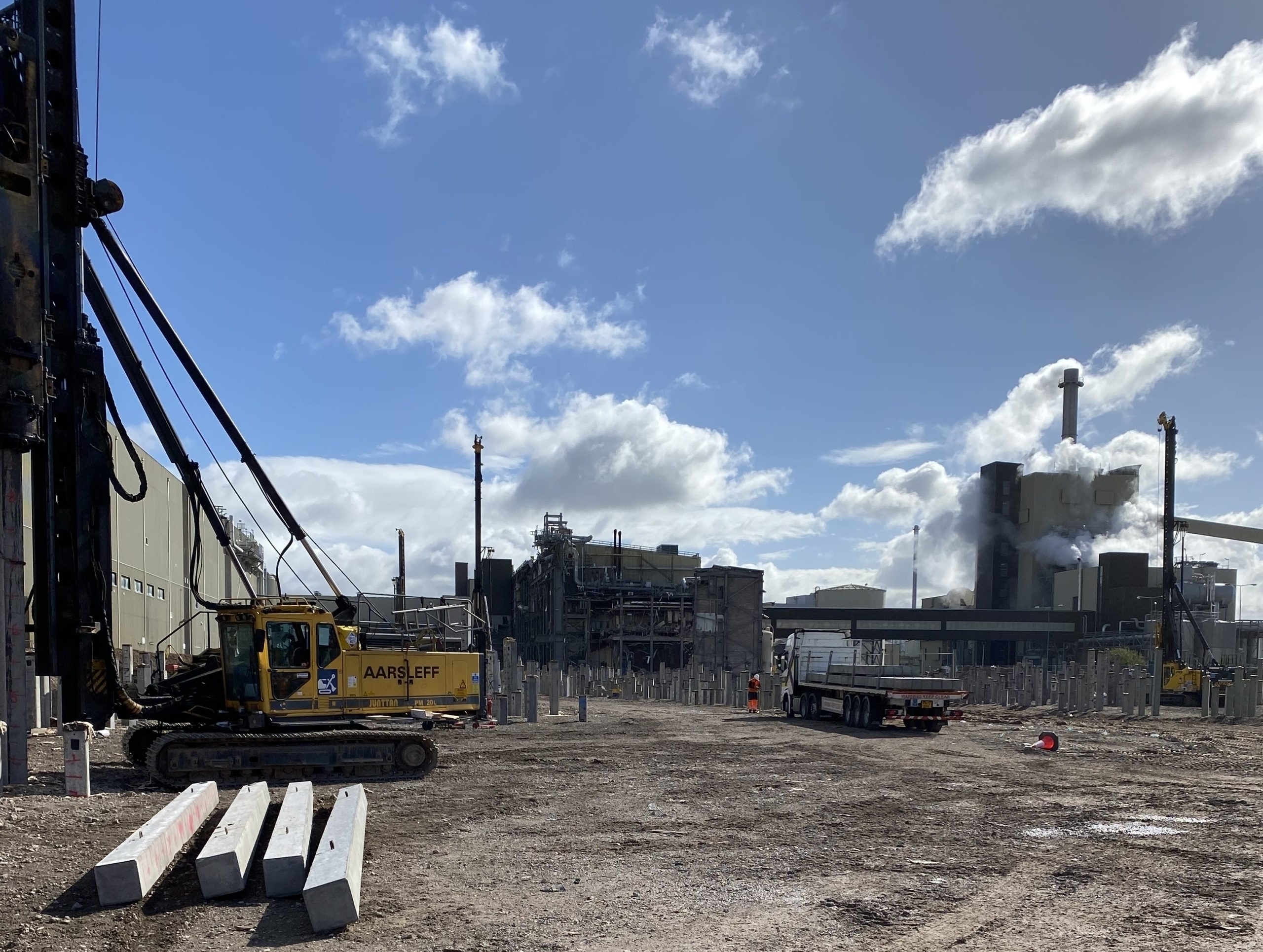 Deeside piling project