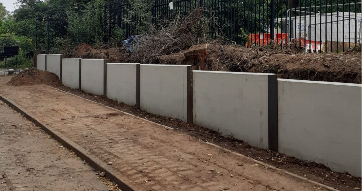 King Post Wall Projects - Aarsleff